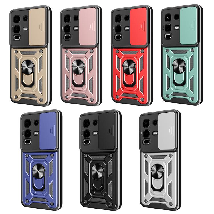 For Infinix Note 50s Sliding Camera Cover Design TPU+PC Phone Case(Gold) - free shipping - PMC TechLife - Order now!