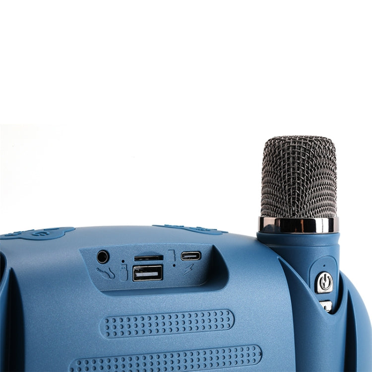 T&G TG542 LED Flash Wireless Bluetooth Karaoke Speaker with Microphone(Black) - free shipping - PMC Jewellery - Order now!