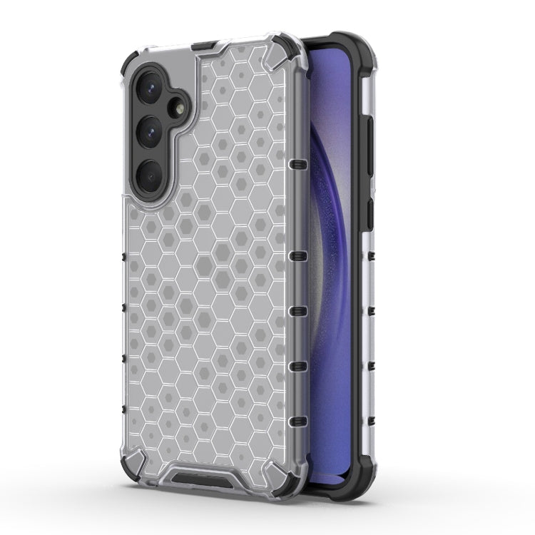 For Samsung Galaxy A35 5G Shockproof Honeycomb PC + TPU Protective Phone Case(White) - Galaxy Phone Cases by PMC TechLife | Online Shopping South Africa | PMC TechLife