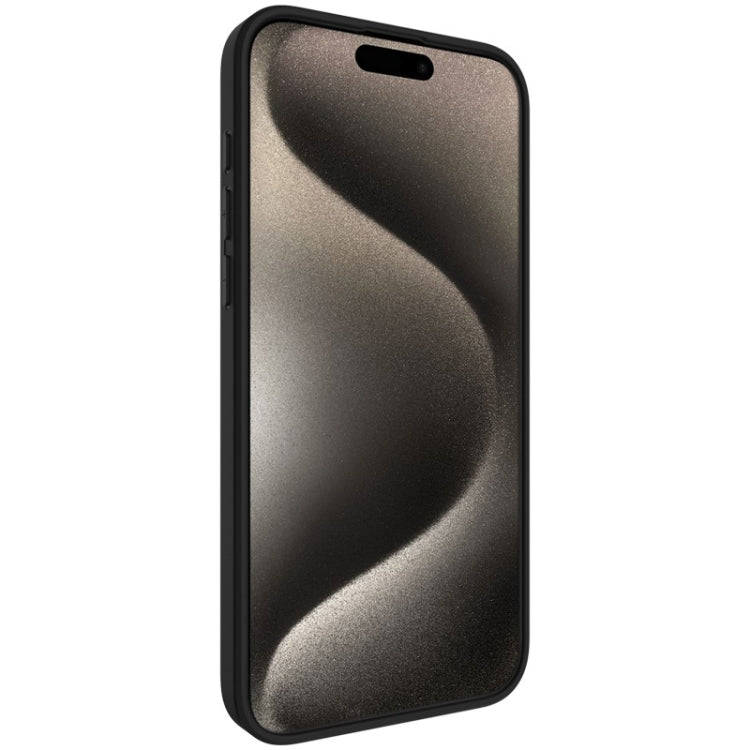 For iPhone 15 Pro Max IMAK LX-5 Series Shockproof PC + PU + TPU Protective Phone Case(Cross Texture) - iPhone 15 Pro Max Cases by imak | Online Shopping South Africa | PMC Jewellery | Buy Now Pay Later Mobicred