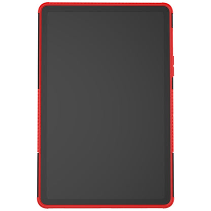 For Samsung Galaxy Tab S9 / S7 / S8 Tire Texture TPU + PC Tablet Case(Red) - Galaxy Tab S9 Cases by PMC Jewellery | Online Shopping South Africa | PMC Jewellery | Buy Now Pay Later Mobicred