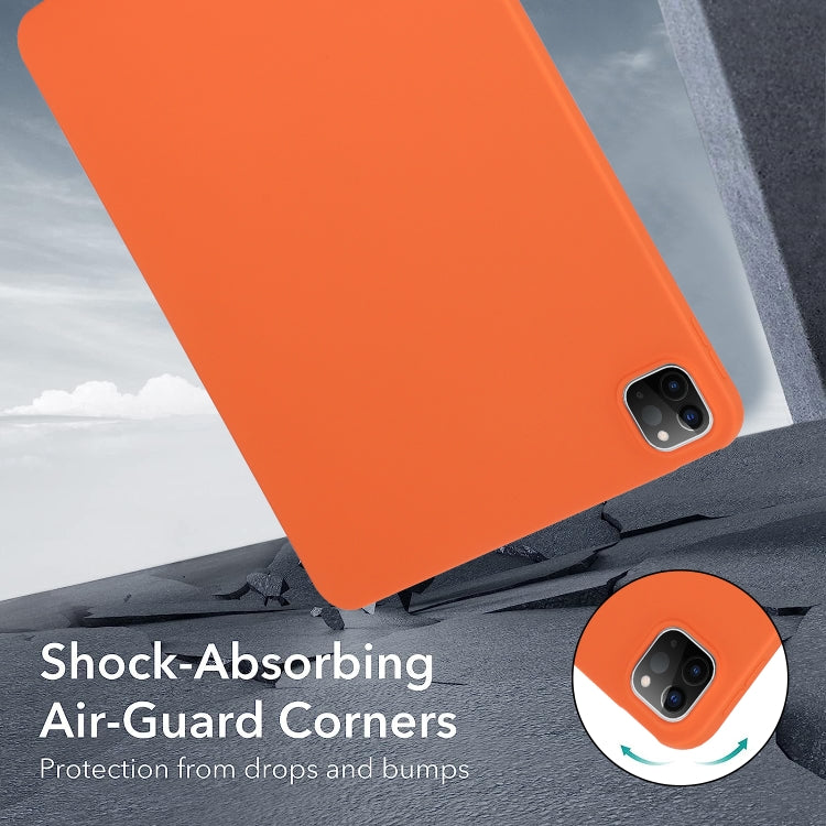 For iPad Air 11 2024 / 2025 Oil Spray Skin-friendly TPU Tablet Case(Orange) - iPad Air 11 2025 / 2024 Cases by PMC TechLife | Online Shopping South Africa | PMC TechLife | Buy Now Pay Later Mobicred