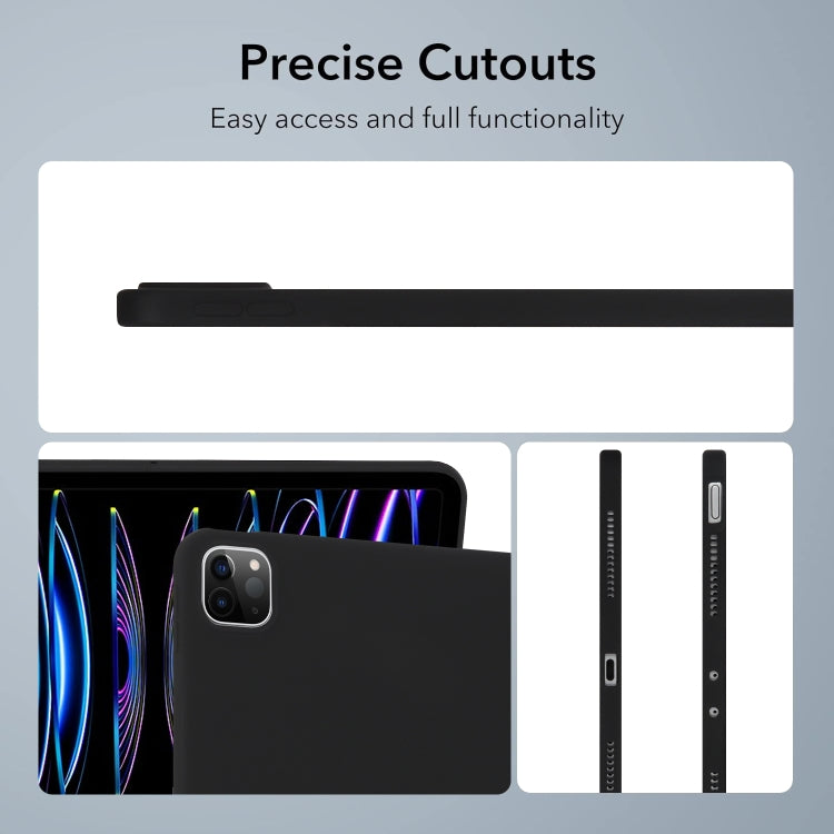 For iPad Air 13 2024 / Air 13 2025 Oil Spray Skin-friendly TPU Tablet Case(Black) - iPad Air 13 2025 / 2024 Cases by PMC TechLife | Online Shopping South Africa | PMC TechLife | Buy Now Pay Later Mobicred