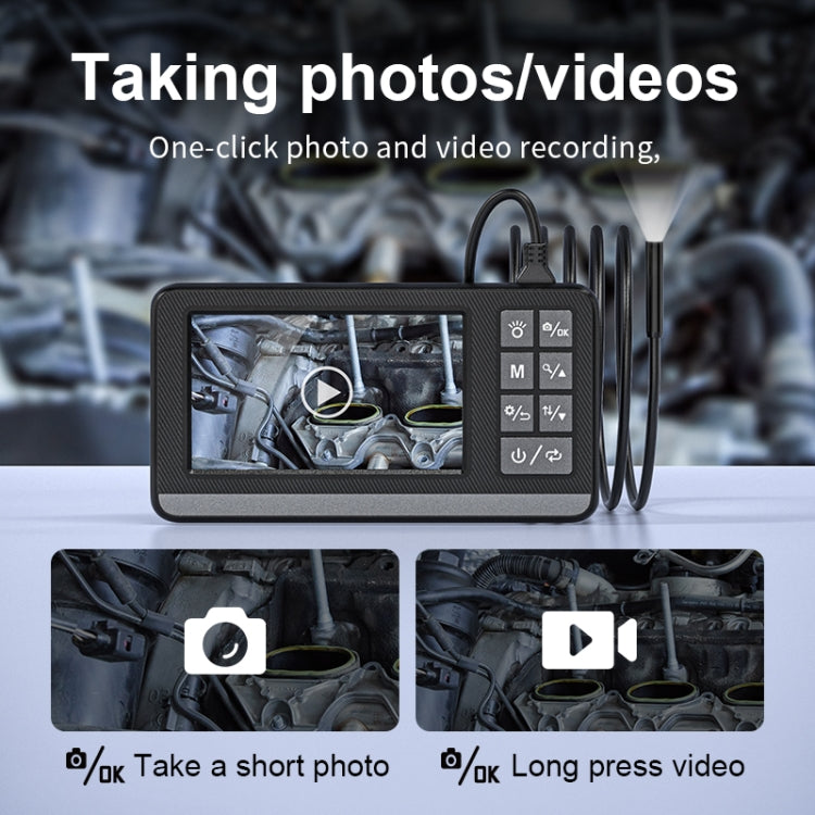 P005 8mm Single Lenses Industrial Pipeline Endoscope with 4.3 inch HD Screen, Spec:5m Tube -  by PMC TechLife | Online Shopping South Africa | PMC TechLife | Buy Now Pay Later Mobicred