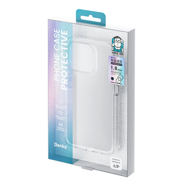 For iPhone 15 Plus Benks MagSafe Magnetic PC Phone Case(Transparent) - iPhone 15 Plus Cases by Benks | Online Shopping South Africa | PMC Jewellery | Buy Now Pay Later Mobicred