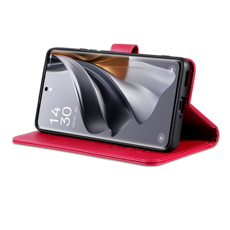For Xiaomi Redmi K70 / K70 Pro AZNS Sheepskin Texture Flip Leather Phone Case(Red) - Xiaomi Cases by AZNS | Online Shopping South Africa | PMC Jewellery | Buy Now Pay Later Mobicred
