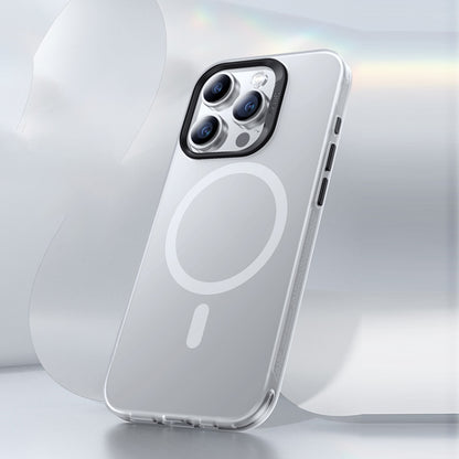 For iPhone 15 Pro Benks Light Sand Series MagSafe Magnetic Shockproof Phone Case(White) - iPhone 15 Pro Cases by Benks | Online Shopping South Africa | PMC Jewellery
