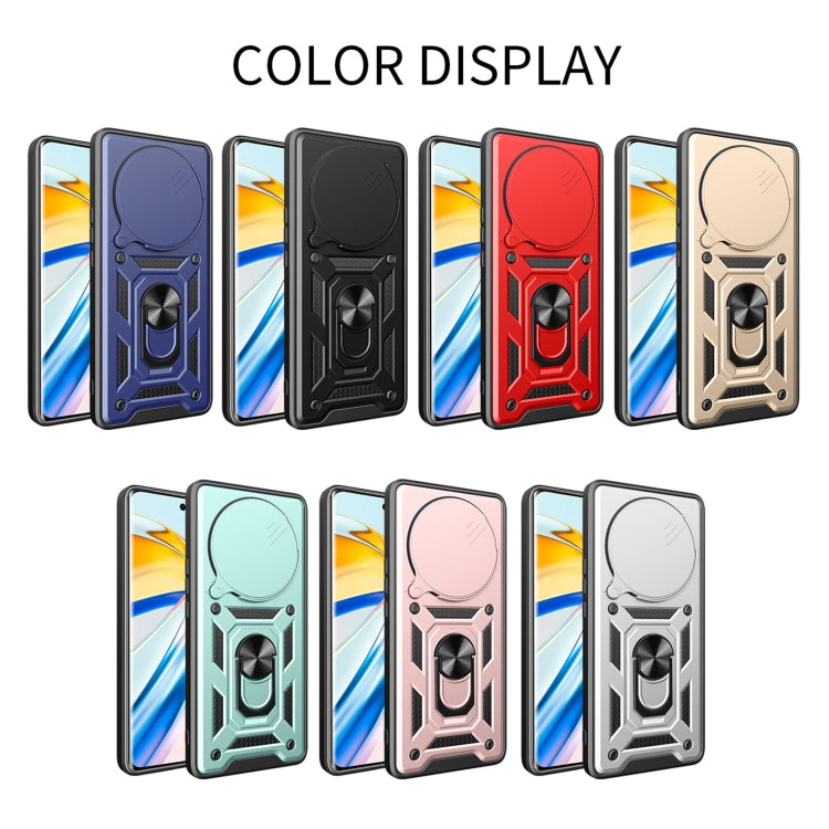 For Xiaomi 14 Ultra Sliding Camera Cover Design TPU Hybrid PC Phone Case(Gold) - 14 Ultra Cases by PMC TechLife | Online Shopping South Africa | PMC TechLife | Buy Now Pay Later Mobicred