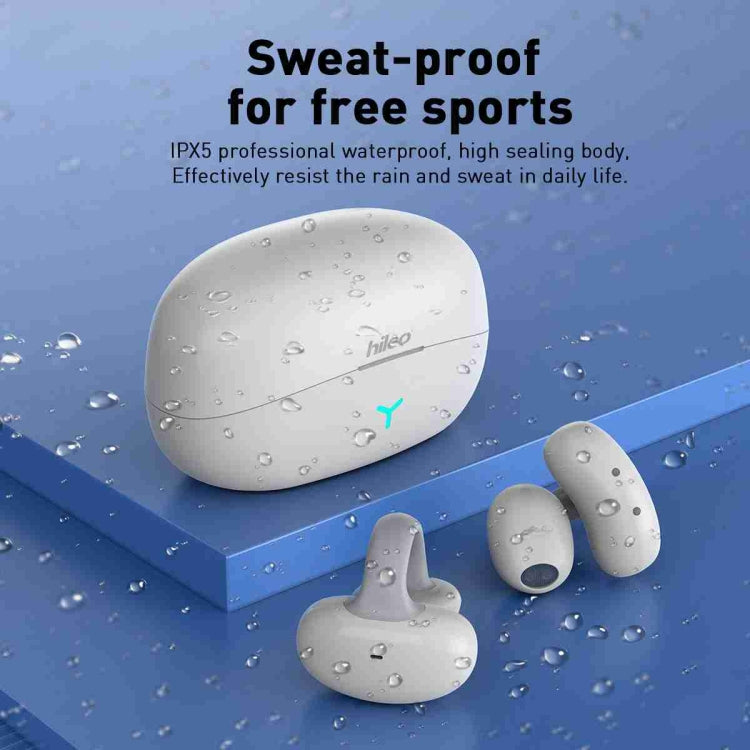 Hileo Hi82 TWS Wireless Bluetooth In-ear Sports Noise Reduction Earphone(White) - free shipping - PMC Jewellery - Order now!