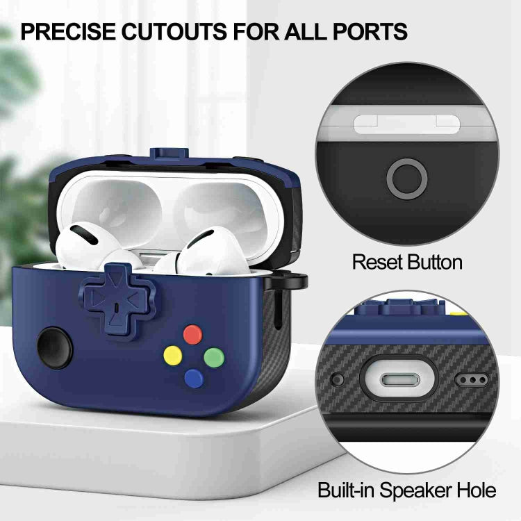 For AirPods Pro Game Console Shape Wireless Earphones Protective Case(Green) - For AirPods Pro by PMC Jewellery | Online Shopping South Africa | PMC Jewellery | Buy Now Pay Later Mobicred