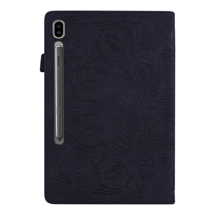 For Samsung Galaxy Tab S11 / S10 / S9 FE Calf Texture Embossed Leather Tablet Case(Black) - free shipping - PMC Jewellery - Order now!