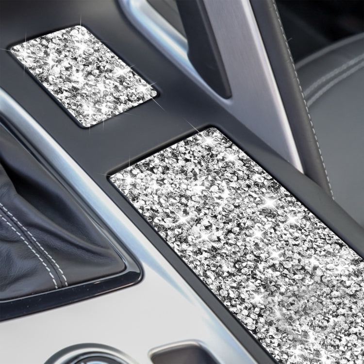 For Chevrolet Corvette C7 2014-2019 Car Cup Holder Cover Diamond Decorative Sticker, Left Drive - Car Interior Mouldings by PMC TechLife | Online Shopping South Africa | PMC TechLife | Buy Now Pay Later Mobicred