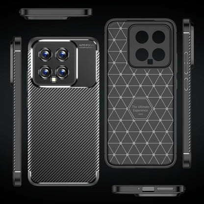 For Xiaomi 14 Carbon Fiber Texture Shockproof TPU Phone Case(Black) - Xiaomi Cases by PMC Jewellery | Online Shopping South Africa | PMC Jewellery