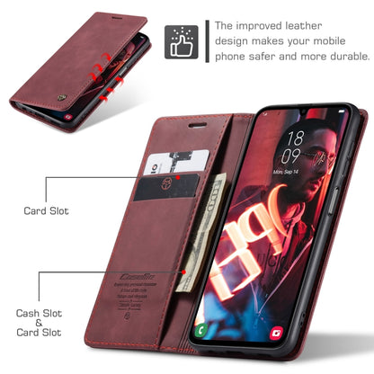 For Samsung Galaxy A15 5G CaseMe 013 Multifunctional Horizontal Flip Leather Phone Case(Wine Red) - Galaxy Phone Cases by CaseMe | Online Shopping South Africa | PMC Jewellery | Buy Now Pay Later Mobicred