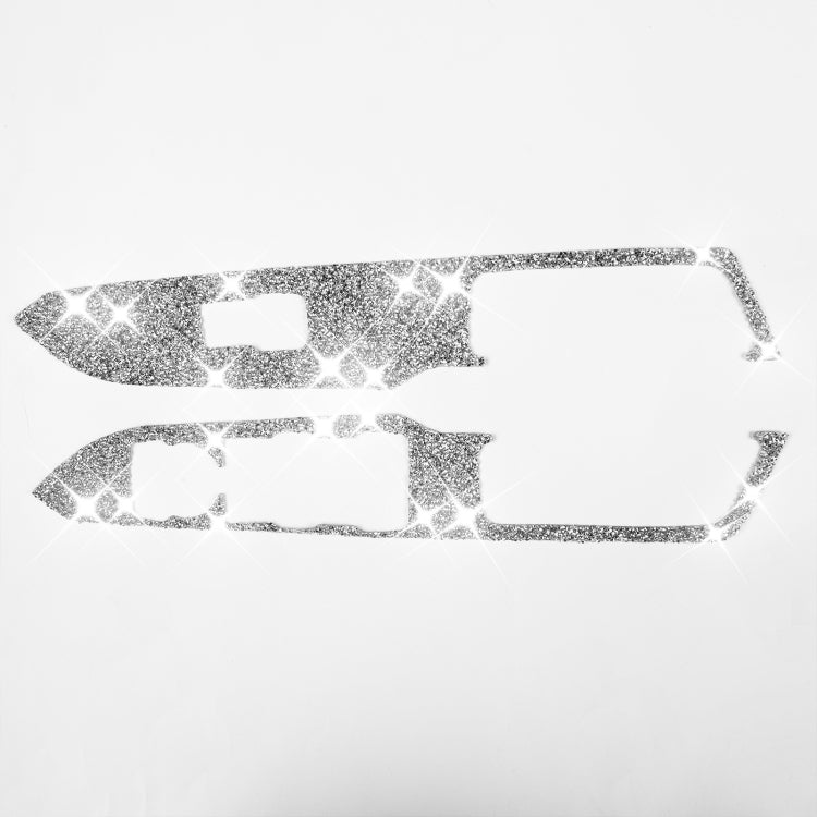 For Ford Mustang 2015-2020 Car Door Lift Panel A Diamond Decoration Sticker, Left Drive - Car Interior Mouldings by PMC TechLife | Online Shopping South Africa | PMC TechLife | Buy Now Pay Later Mobicred