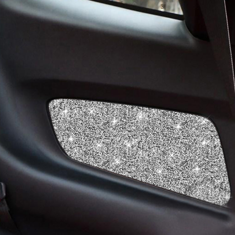 For Ford Mustang 2015-2020 Car Rear Door Panel Diamond Decoration Sticker, Left and Right Drive - Car Interior Mouldings by PMC TechLife | Online Shopping South Africa | PMC TechLife | Buy Now Pay Later Mobicred