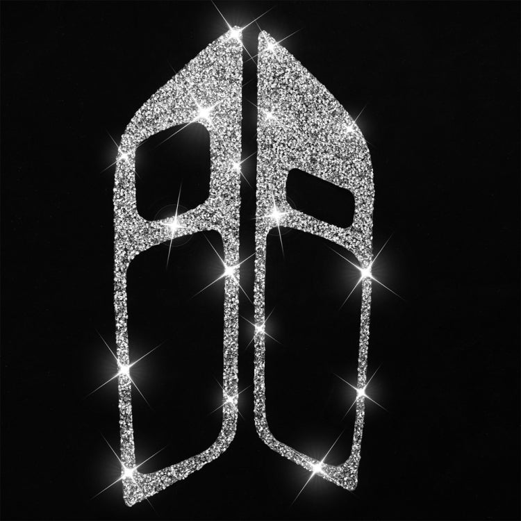 For Ford Mustang 2015-2020 2pcs Car Door Inner Handle Panel Diamond Decoration Sticker, Left Drive - free shipping - PMC TechLife - Order now!