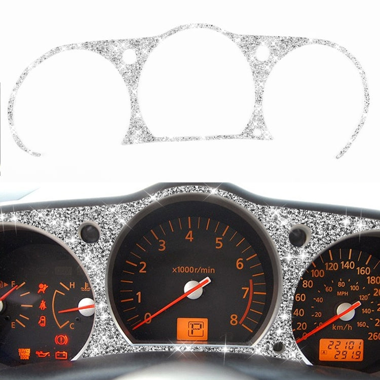 For Nissan 350Z 2003-2009 Car Speedometer Diamond Sticker,Left and Right Drive Universal - Car Interior Mouldings by PMC TechLife | Online Shopping South Africa | PMC TechLife | Buy Now Pay Later Mobicred