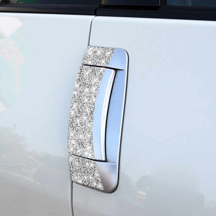For Nissan 350Z 2003-2009 6pcs Car Door Outer Handle Diamond Decorative Sticker, Left Drive - Car Interior Mouldings by PMC TechLife | Online Shopping South Africa | PMC TechLife | Buy Now Pay Later Mobicred