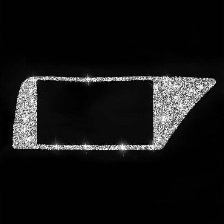 For Audi A4 / A5 / Q5 Car Navigation Inner Frame Diamond Decoration Sticker, Right Drive - Car Interior Mouldings by PMC TechLife | Online Shopping South Africa | PMC TechLife | Buy Now Pay Later Mobicred