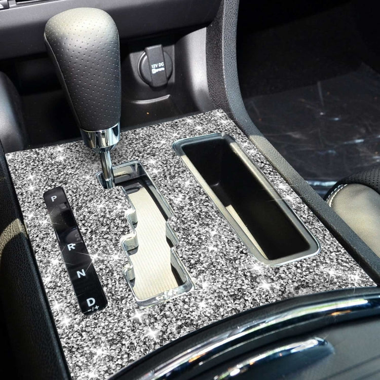 For Dodge Charger 2011-2014 Car Automatic Shift Panel Diamond Decorative Sticker, Left-hand Drive - Car Interior Mouldings by PMC TechLife | Online Shopping South Africa | PMC TechLife | Buy Now Pay Later Mobicred