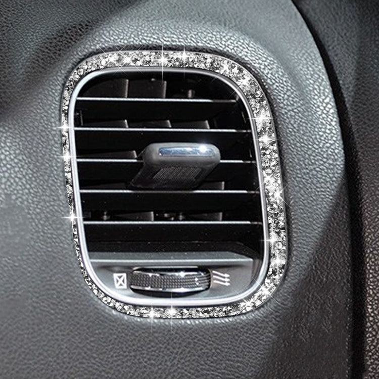 For Dodge Charger 2011-2014 Car Front Passenger Seat Air Vent Diamond Decorative Sticker, Left-hand Drive - Car Interior Mouldings by PMC TechLife | Online Shopping South Africa | PMC TechLife | Buy Now Pay Later Mobicred