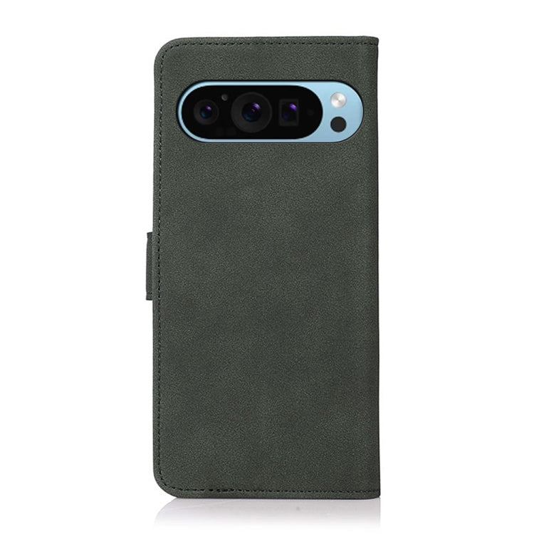 For Google Pixel 9 KHAZNEH Matte Texture Leather Phone Case(Green) - Google Cases by PMC TechLife | Online Shopping South Africa | PMC TechLife | Buy Now Pay Later Mobicred