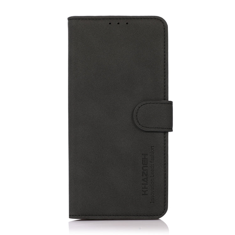 For Google Pixel 9 KHAZNEH Matte Texture Leather Phone Case(Black) - Google Cases by PMC TechLife | Online Shopping South Africa | PMC TechLife | Buy Now Pay Later Mobicred