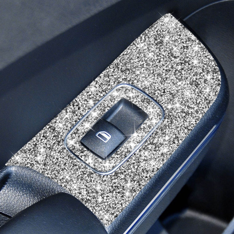 For Dodge Charger 2011-2014 6pcs/Set Car Window Lift Panel Diamond Decorative Sticker, Left-hand Drive - Car Interior Mouldings by PMC TechLife | Online Shopping South Africa | PMC TechLife | Buy Now Pay Later Mobicred