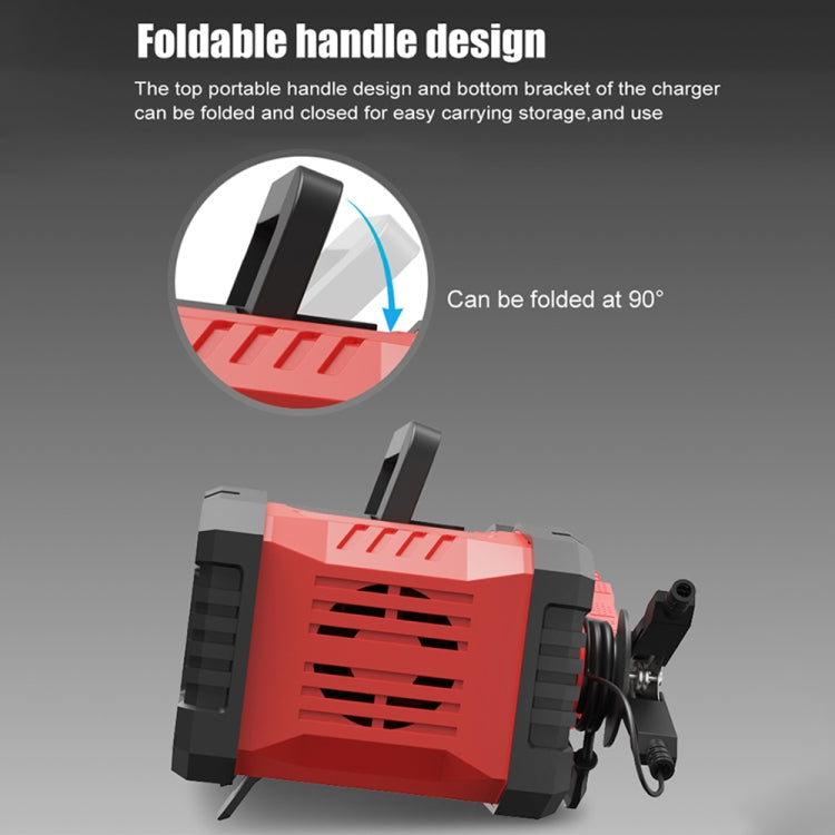 FOXSUR 12V / 24V 20A 300W Portable Motorcycle Car Smart Battery Charger(US Plug) - free shipping - PMC TechLife - Order now!