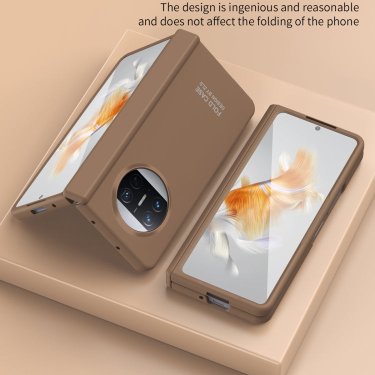 For Huawei Mate X3 Extraordinary Series Hinged Folding Full Coverage Phone Case with Pen Slot & Stylus(White) - Huawei Cases by PMC TechLife | Online Shopping South Africa | PMC TechLife | Buy Now Pay Later Mobicred