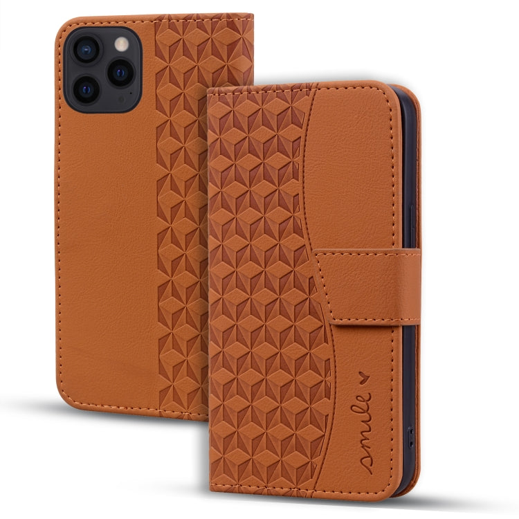 For iPhone 16 Pro Business Diamond Buckle Leather Phone Case with Lanyard(Brown) - iPhone 16 Pro Cases by PMC TechLife | Online Shopping South Africa | PMC TechLife | Buy Now Pay Later Mobicred