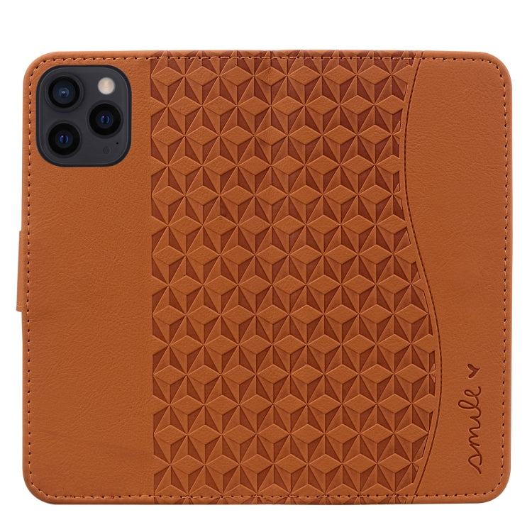 For iPhone 16 Pro Business Diamond Buckle Leather Phone Case with Lanyard(Brown) - iPhone 16 Pro Cases by PMC TechLife | Online Shopping South Africa | PMC TechLife | Buy Now Pay Later Mobicred