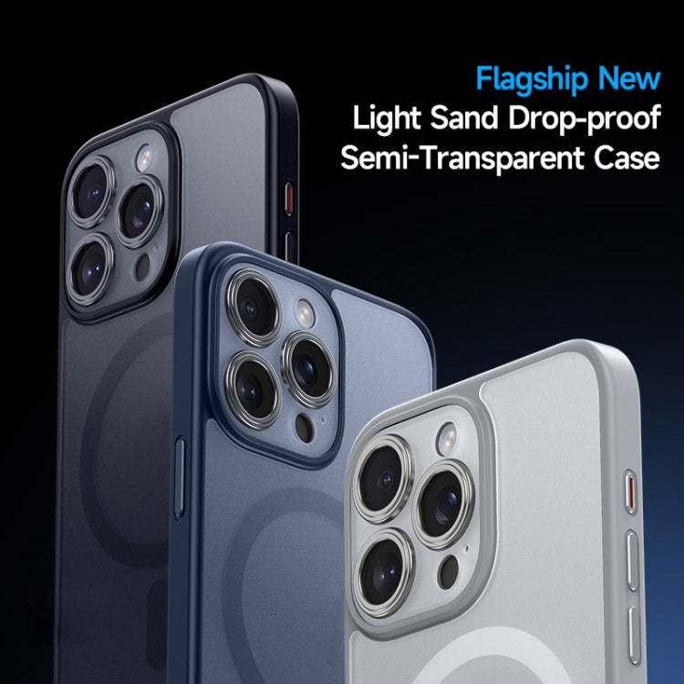 For iPhone 15 SULADA Magsafe Magnetic Matte PC + TPU Phone Case(Dark Purple) - iPhone 15 Cases by SULADA | Online Shopping South Africa | PMC TechLife | Buy Now Pay Later Mobicred
