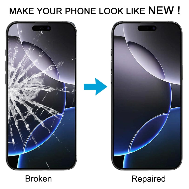 For iPhone 16 Pro Max Front Screen Outer Glass Lens with OCA Optically Clear Adhesive - LCD Related Parts by PMC Jewellery | Online Shopping South Africa | PMC Jewellery | Buy Now Pay Later Mobicred
