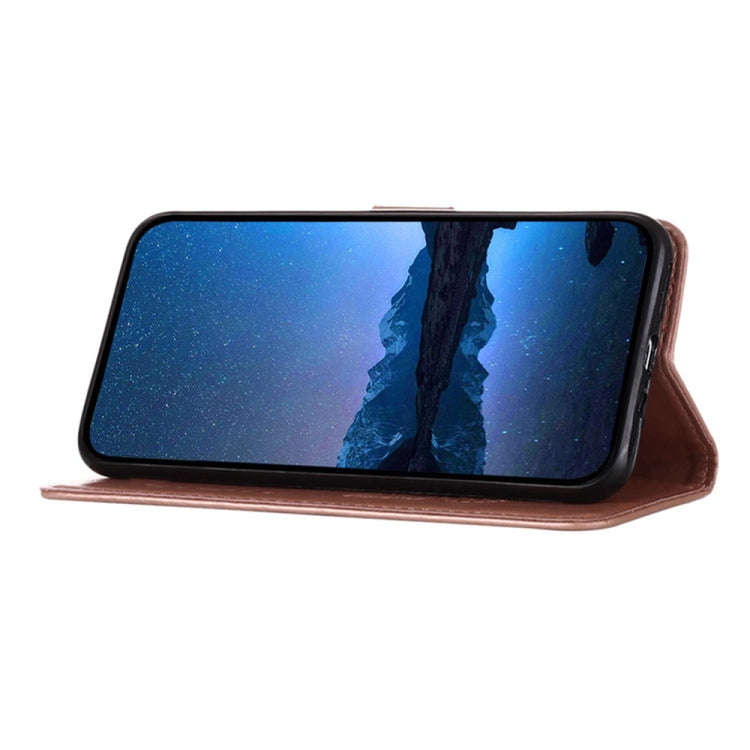 For Huawei Pura 70 Embossed Butterfly Leather Phone Case(Rose Gold) - Huawei Cases by PMC Jewellery | Online Shopping South Africa | PMC Jewellery | Buy Now Pay Later Mobicred