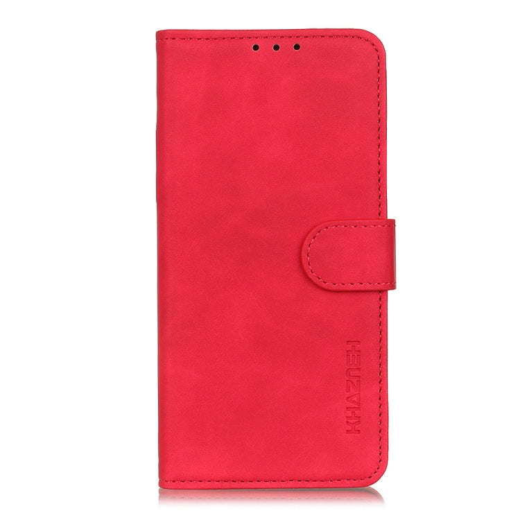 For Google Pixel 9 Pro KHAZNEH Retro Texture Flip Leather Phone Case(Red) - Google Cases by PMC TechLife | Online Shopping South Africa | PMC TechLife | Buy Now Pay Later Mobicred