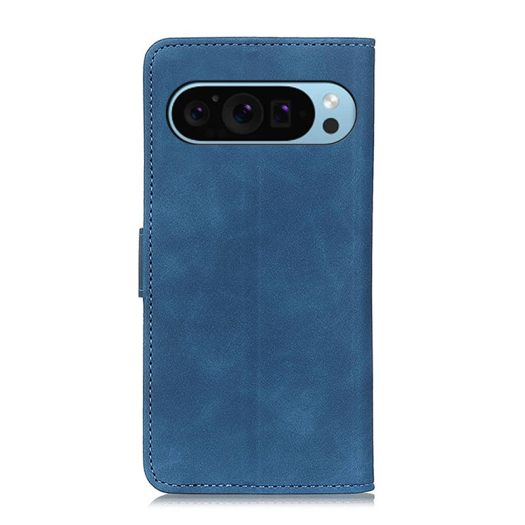 For Google Pixel 9 KHAZNEH Retro Texture Flip Leather Phone Case(Blue) - Google Cases by PMC TechLife | Online Shopping South Africa | PMC TechLife | Buy Now Pay Later Mobicred