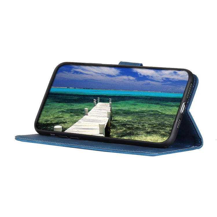 For Google Pixel 9 KHAZNEH Retro Texture Flip Leather Phone Case(Blue) - Google Cases by PMC TechLife | Online Shopping South Africa | PMC TechLife | Buy Now Pay Later Mobicred