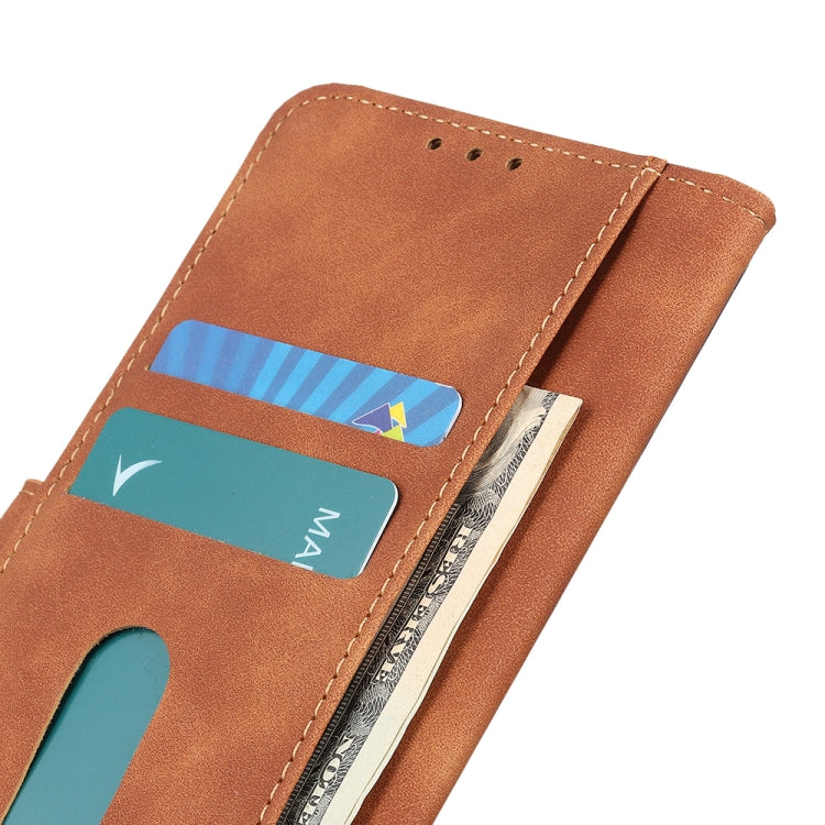 For Google Pixel 10 / 9 KHAZNEH Retro Texture Flip Leather Phone Case(Brown) - Google Cases by PMC TechLife | Online Shopping South Africa | PMC TechLife | Buy Now Pay Later Mobicred