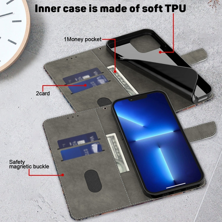 For Motorola Moto G54 Crystal 3D Shockproof Protective Leather Phone Case(Crystal Butterfly) - Motorola Cases by PMC TechLife | Online Shopping South Africa | PMC TechLife | Buy Now Pay Later Mobicred