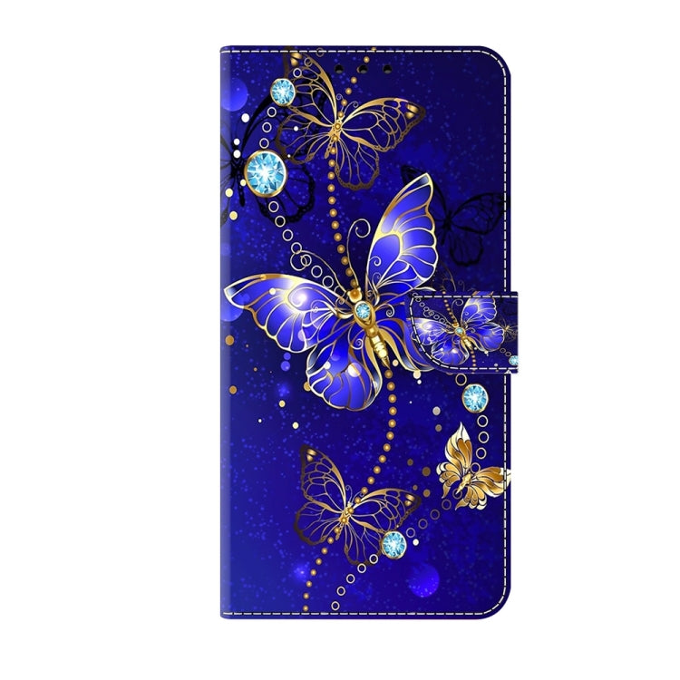 For Motorola Moto G54 Crystal 3D Shockproof Protective Leather Phone Case(Diamond Butterfly) - Motorola Cases by PMC TechLife | Online Shopping South Africa | PMC TechLife | Buy Now Pay Later Mobicred