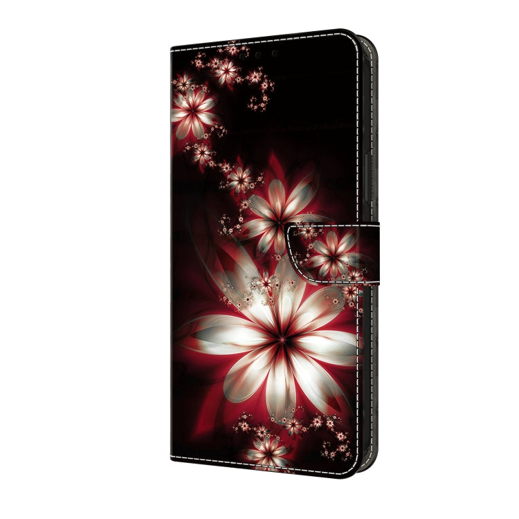 For Motorola Moto G Play 2024 Crystal 3D Shockproof Protective Leather Phone Case(Fantastic Flower) - Motorola Cases by PMC TechLife | Online Shopping South Africa | PMC TechLife | Buy Now Pay Later Mobicred