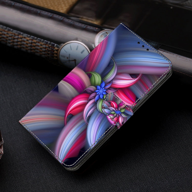 For Motorola Moto G24 Crystal 3D Shockproof Protective Leather Phone Case(Colorful Flower) - free shipping - PMC TechLife - Order now!