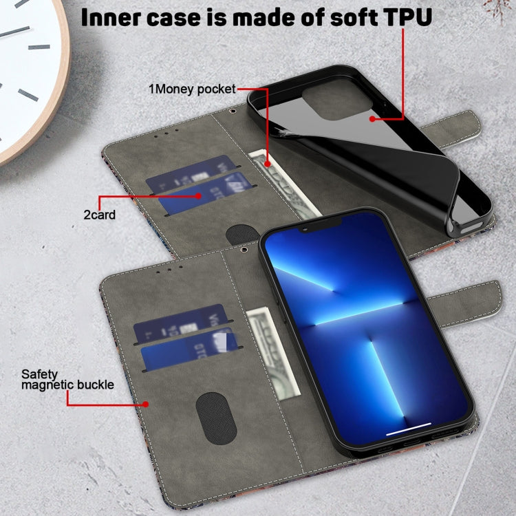 For Motorola Moto G04 Crystal 3D Shockproof Protective Leather Phone Case(Reflection Dutterfly) - Motorola Cases by PMC TechLife | Online Shopping South Africa | PMC TechLife | Buy Now Pay Later Mobicred