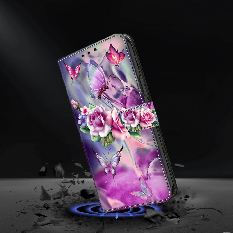 For Motorola Moto G04 Crystal 3D Shockproof Protective Leather Phone Case(Butterfly) - free shipping - PMC TechLife - Order now!