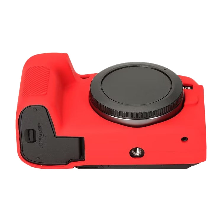 For Canon EOS R8 Soft Silicone Protective Case(Red) - Protective Case by PMC TechLife | Online Shopping South Africa | PMC TechLife | Buy Now Pay Later Mobicred