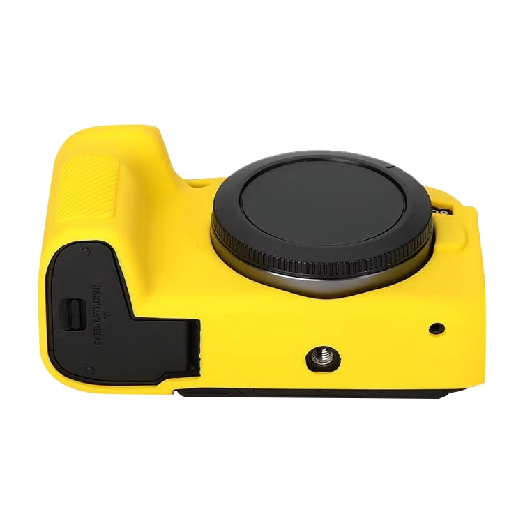 For Canon EOS R8 Soft Silicone Protective Case(Yellow) - Protective Case by PMC TechLife | Online Shopping South Africa | PMC TechLife | Buy Now Pay Later Mobicred