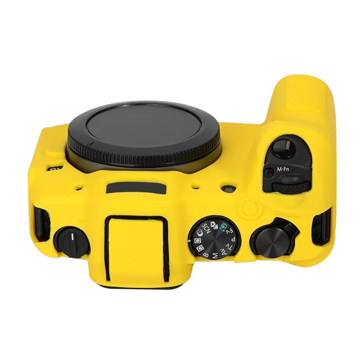 For Canon EOS R8 Soft Silicone Protective Case(Yellow) - Protective Case by PMC TechLife | Online Shopping South Africa | PMC TechLife | Buy Now Pay Later Mobicred