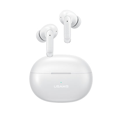 USAMS US-XD18 TWS In Ear Bluetooth Earphone(White) - TWS Earphone by USAMS | Online Shopping South Africa | PMC Jewellery | Buy Now Pay Later Mobicred